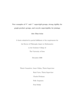 New examples of W* and C* superrigid groups, strong rigidity for graph product groups, and cocycle superrigidity for joinings