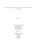 Subgroup-specific dose finding using Bayesian clustering in phase I-II clinical trials