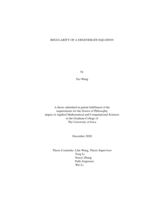 Regularity of a degenerate equation