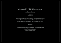 Memory III / IV: Chimaeram
