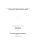 Associations of sedentary behavior, physical activity, and cardiorespiratory fitness with cardiac adiposity