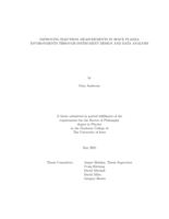 Improving electron measurements in space plasma environments through instrument design and data analysis