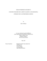 Johann Friedrich Schubert’s Concerto for oboe or clarinet, bassoon, and orchestra: introduction and performing edition
