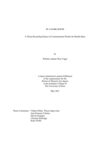 In a dark room: a thesis recording project of commissioned works for double bass