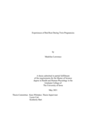Experiences of bed rest during twin pregnancies