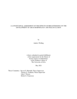 A longitudinal assessment of the effects of breastfeeding on the development of arch morphology and malocclusion