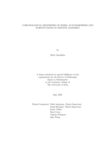 Cohomological properties of Borel automorphisms and substitutions on infinite alphabet