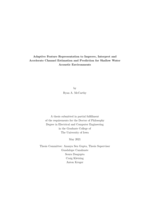 Adaptive feature representation to improve, interpret and accelerate channel estimation and prediction for shallow water acoustic environments
