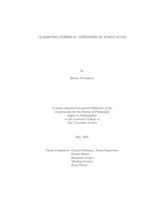 Classifying spherical categories by fusion rules