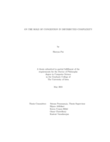 On the role of congestion in distributed complexity