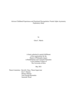 Adverse childhood experiences and emotional dysregulation: frontal alpha asymmetry exploratory study