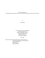 Secular embodiments: body management, Protestant culture, and American secularism in the twenty-first century