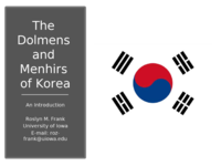 The Dolmens and Menhirs of Korea