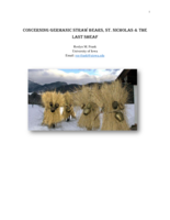 Concerning Germanic Straw Bears, St. Nicholas & The Last Sheaf