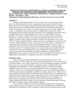Effects of Neonatal Supplemental Oxygen and High Fat Diet on Weight Gain, Ventricular Hypertrophy and Contractility