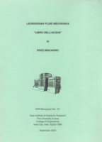 Leonardian fluid mechanics: "Libro dell’acqua" III