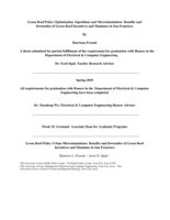 Green Roof Policy Optimization Algorithms and Microsimulations  Benefits and Downsides of Green Roof Incentives and Mandates in San Francisco