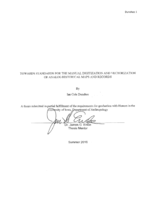 Towards Standards for the Manual Digitization and Vectorization of Analog Historical Maps and Records