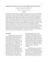Integration and Automation Software for Testing of RIME and REASON Instruments