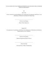 Evaluation of Ultra-Wideband Position Localization for an Indoor Office Environment