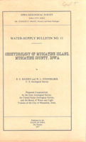 Geohydrology of Muscatine Island, Muscatine County, Iowa