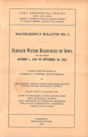 Surface water resources of Iowa for the period October 1, 1940 to September 30, 1942