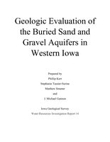 Geologic Evalutation of the Buried Sand and Gravel Aquifers in Western Iowa