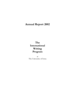 International Writing Program annual report 2002