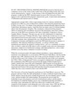 International Writing Program annual report 1997