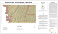 Surficial Geology of Pottawattamie County, Iowa