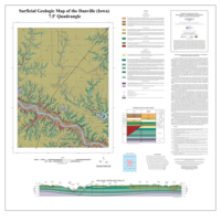 Surficial Geologic Map of the Danville (Iowa) 7.5' Quadrangle, Des Moines, Henry, and Lee Counties, Iowa