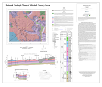 Bedrock Geologic Map of Mitchell County, IA