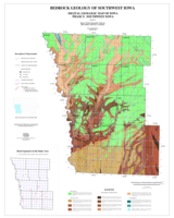 Bedrock geology of southwest Iowa, Digital geologic map of Iowa, Phase 5: Southwest Iowa