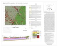 Surficial Geologic Map of Floyd County, Iowa