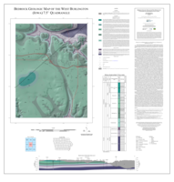 Bedrock Geologic Map of the West Burlington 7.5' Quadrangle, Des Moines County, IA