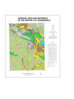 Surficial geologic materials of the Central City Quadrangle