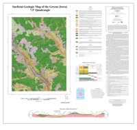 Surficial Geologic Map of the Greene (Iowa) 7.5' Quadrangle, Butler and Floyd Counties, Iowa