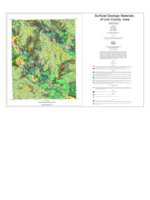 Surficial geologic materials of Linn County, Iowa