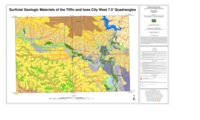 Surficial geologic maps of developing areas in Iowa, Phase 2 Iowa City West and Tiffin 7.5' Quadrangles