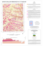 Surficial Geology of the Highlandville (Iowa) 7.5'' Quadrangle,