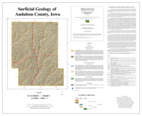 Surficial Geology of Audubon County, Iowa