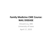 Common Nail Disorders
