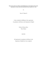 The Evolution of Single Motherhood in Victorian England: Tracking Novels and Social Reception from 1853-1894