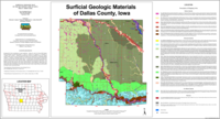 Surficial geologic map of the Des Moines Lobe of Iowa, Phase 4: Dallas County