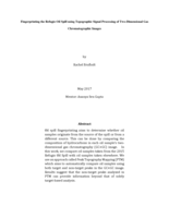 Fingerprinting the Refugio Oil Spill using Topographic Signal Processing of Two-Dimensional Gas Chromatographic Images