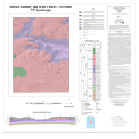 Bedrock Geologic Map of the Charles City 7.5' Quadrangle, Floyd County, IA