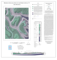 Bedrock Geologic Map of the Sperry (Iowa) 7.5' Quadrangle, Des Moines County, Iowa