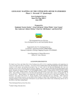Geologic mapping of the Upper Iowa River Watershed: Phase 1: Decorah 7.5'' Quadrangle