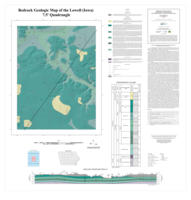 Bedrock Geologic Map of the Lowell (Iowa) 7.5' Quadrangle, Des Moines, Henry, and Lee Counties, Iowa
