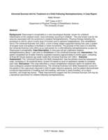 Universal Exercise Unit for Treatment of a Child Following Hemispherectomy: A Case Report